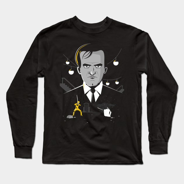 Quentin Tarantino Creator Long Sleeve T-Shirt by rafaelkoff